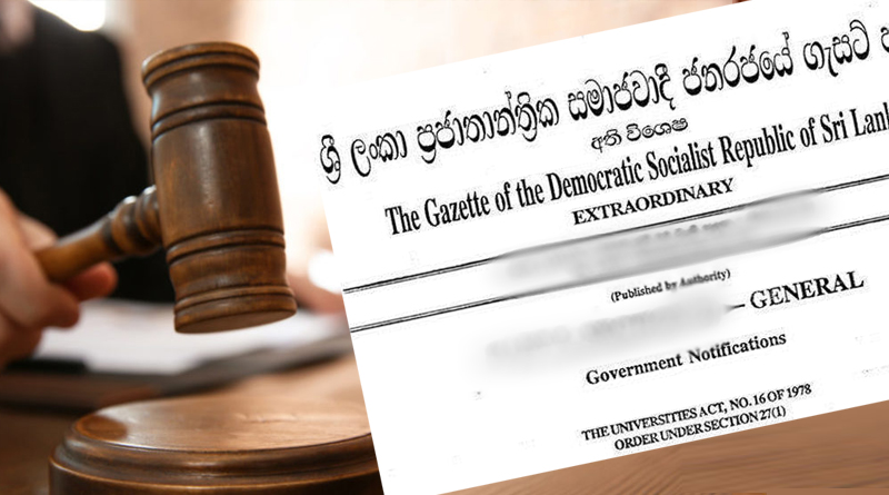 Parliament was dissolved with effect from last midnight.