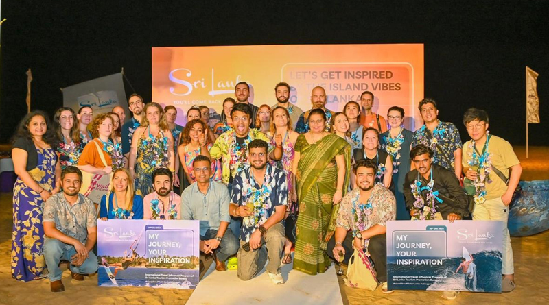 SLTPB Welcomes Global Influencers to Showcase the Island’s Unique Beauty