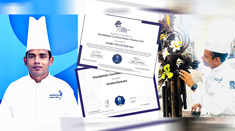 Sri Lankan pastry Chef earns Worldchefs Master Pastry Chef recognition Sri Lankan pastry Chef earns Worldchefs Master Pastry Chef recognition