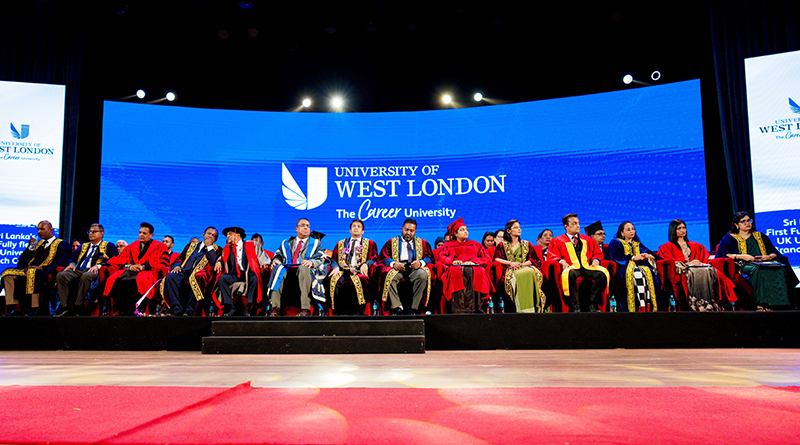 University of West London Celebrates Graduates in Sri Lanka at Graduation Ceremony 2026 University of West London Celebrates Graduates in Sri Lanka at Graduation Ceremony 2026