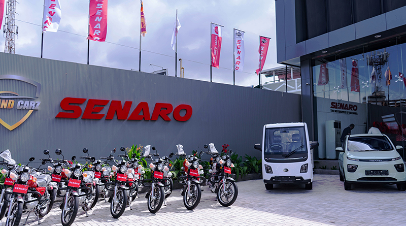 Senaro launches Sri Lanka’s first motorcycle premier center and all-new RR250
